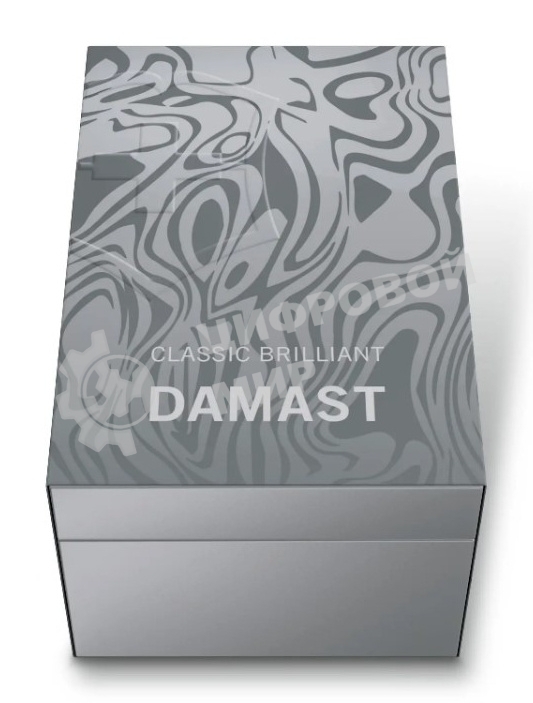 Нож перочинный Victorinox Classic Brilliant Damast (0.6221.34) 58мм 5функц. серебристый подар.коробка