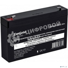 Батарея для ИБП ExeGate EP234536RUS GP 672/EXG672 (6V 7.2Ah) клеммы F1