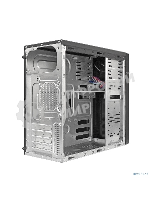 Компьютерный корпус Minitower ExeGate EX283243RUS MA-373X-UN450 Black, mATX (UN450, 120мм) 2*USB, Audio