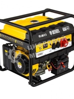 Электрогенератор бензиновый Denzel PS 80 E-3, 6.5 кВт, 85 дБ, 87 кг