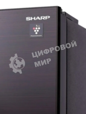 Холодильник Sharp SJXP59PGRD темно-красный двухкамерный 430/148л морозилка сверху, No Frost