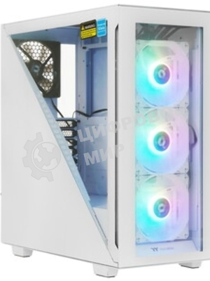 Компьютерный корпус Thermaltake Divider 300 TG ARGb белый без БП ATX 2x120мм 2xUSB 3.0 audio front door bott PSU