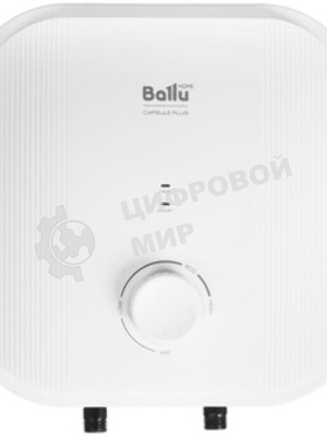 Водонагреватель электрический Ballu BWH/S 10 Capsule Plus O белый, накопительный, 10 л, 2 кВт