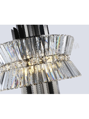 Люстра Ambrella light LH41020/12 BK/CL черный/прозрачный E14*12 max 40W D560*660