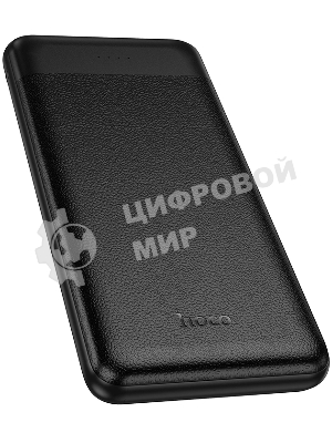 Внешний аккумулятор 10000mAh 2USB+1Type-C+1micro USB 2.0A Hoco J153 (Black)