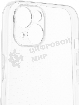 Чехол (клип-кейс) BoraSCO для Apple iPhone 15 Plus прозрачный