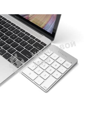 Цифровой блок Satechi ST-SALKPS беспроводной, Bluetooth, серебристый