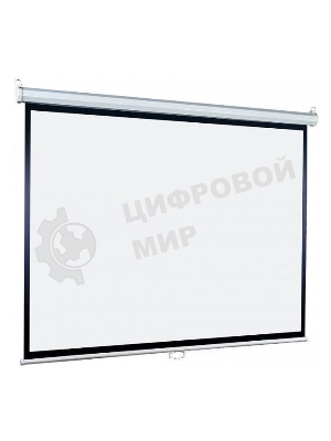 Настенный экран Lumien Eco Picture 153х203см (рабочая область 147х197 см) Matte White восьмигранный корпус, возможность потолочн./настенного крепления, уровень в комплекте, 4:3 (треугольная упаковка)