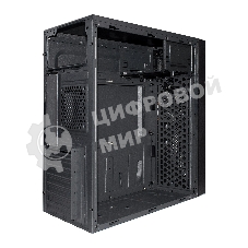 Компьютерный корпус Miditower ExeGate AA-440-AA350 (ATX, AA350 8 см, 2*USB, аудио)