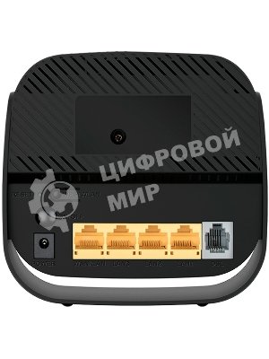 Роутер беспроводной D-Link DSL-2640U/R1A ADSL2+ черный (Annex A)
