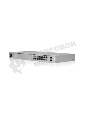 Коммутатор Ubiquiti UniFi USW-16-POE 2SFP 8PoE+ 42W управляемый