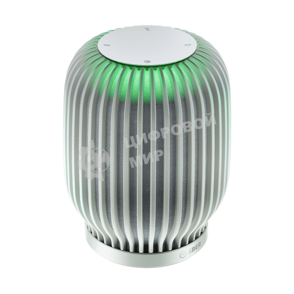 Умная колонка SBER Boom SBDV-00090, 40Вт, с голосовым ассистентом Салют, белый (SBDV-00090c)