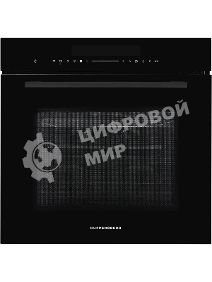 Встраиваемый духовой шкаф Kuppersberg HK 616 Black ШхВхГ: 59.5х59.6х56.5 см, 72 л, гидролизная очистка, черный