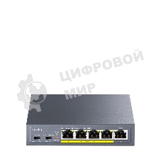 Коммутатор Cudy GS1005P (L2) 5x1 Гбит/с 5PoE 60W неуправляемый