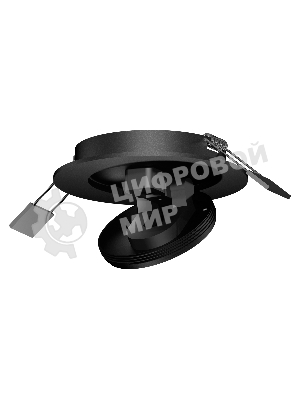 Крепеж для корпуса A2242 SBK черный песок D90*H40mm Out14 (для корпуса D60mm)