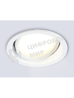 Светильник Ambrella light TN6651 WH белый IP44 GX53 D110*48