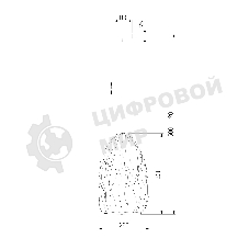 30186/1 / подвесной светильник / бежевый