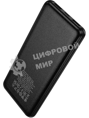 Внешний аккумулятор 10000mAh 2USB+1Type-C+1micro USB 2.0A Hoco J153 (Black)