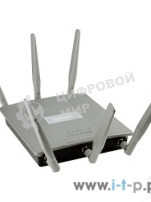 Беспроводная двухдиапазонная точка доступа D-Link DAP-2695 PROJ AC1750 с поддержкой PoE