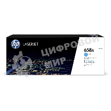 Картридж лазерный HP 658A W2001A голубой для HP CLJ Enterprise M751 (6000 стр.)