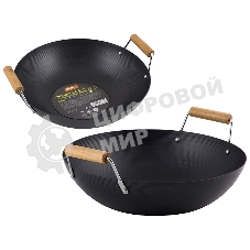 Сковорода ВОК из углеродистой стали LARGO, диам 32 см