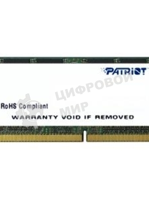 Оперативная память Patriot, DDR4, 16GB (1x16 GB), 2400 MHz, CL17, SO-DIMM