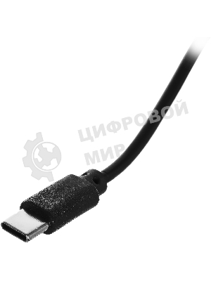 Сетевое зарядное устройство Buro BUWC1 2A кабель USB Type C черный