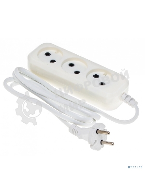 Сетевой удлинитель Buro BU-PSL3.1/W 1.5 м (3 розетки) белый (пакет ПЭ)