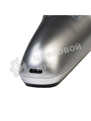 Электробритва Galaxy Line GL 4209, серебряный с черным, роторная, аккумуляторная, 5 Вт, Li-Ion аккумулятор емкостью 600 мА*ч, время непрерывной работы до 1,5 ч, ножи из нержавеющей стали, 3 независимые плавающие головки, возможность промывки бреющего блока, индикатор заряда и работы, встроенный триммер для подравнивания висков, USB зарядка