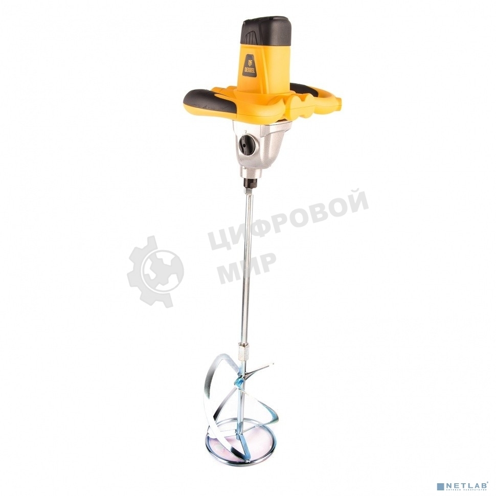 Миксер строительный Denzel EM-1-1600 1600 Вт 180-460/300-750 об/мин 27904