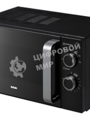 Микроволновая печь BBK 20MWS-776M/B-M черный, 20 л, 700 Вт, переключатели - поворотный механизм