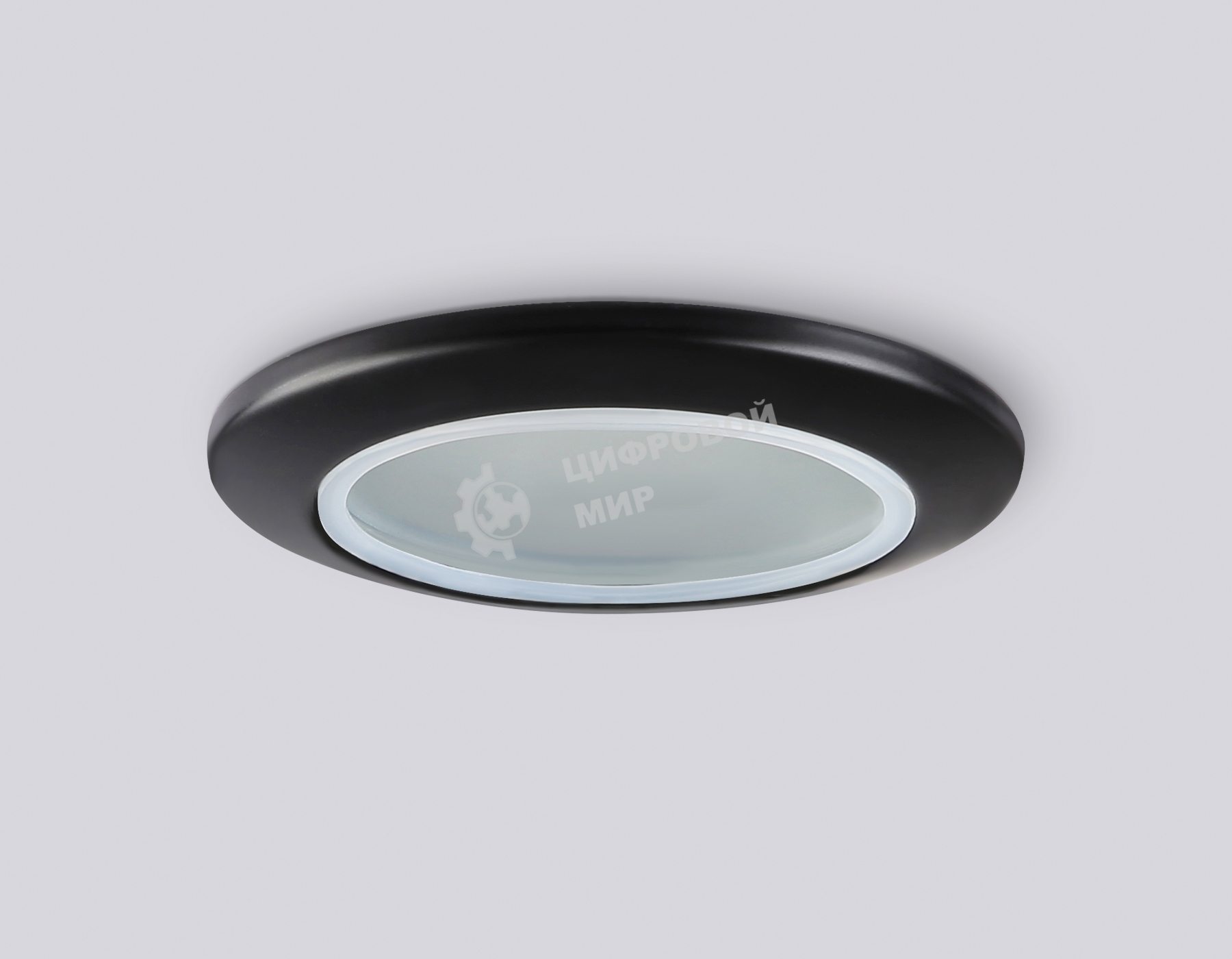 Светильник Ambrella light TN111 BK черный IP44 GU5.3 D93*33