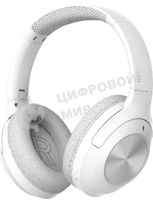 Беспроводные наушники A4Tech Bloody BH220 белый, полноформатные, Bluetooth, до 80 ч