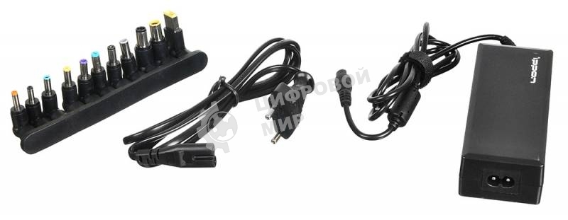 Блок питания Ippon E90 автоматический 90W 15V-19.5V 8-connectors 6A от бытовой электросети LED индикатор