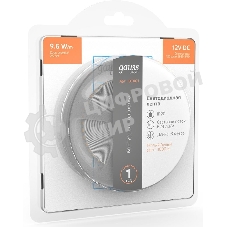 Лента светодиодная Basic Gauss 12V 9,6W/m 624lm/m 3000K IP20 LED 3m 1/100