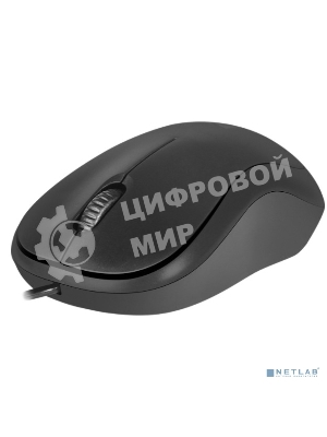 Мышь проводная Defender Patch MS-759 черный, 1000 dpi, USB, кнопки - 3