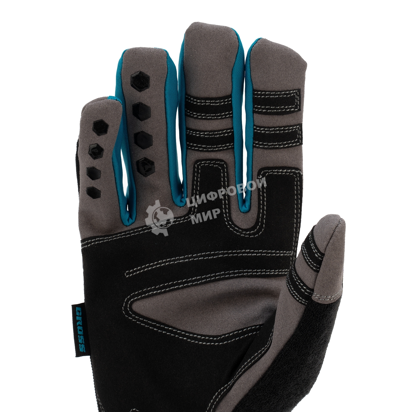 Перчатки универсальные Gross усиленные, с защитными накладками, DELUXE, размер L (9)