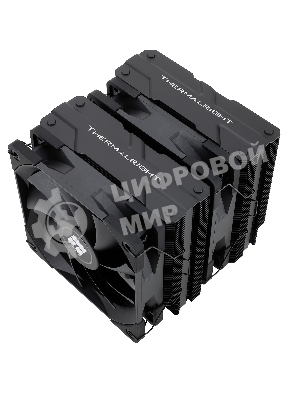 Устройство охлаждения(кулер) Thermalright Peerless Assassin 120 Soc-AM5/AM4/1151/1200/1700 черный 4-pin 25.6dB Al+Cu 750gr Ret (PA120-BLACK)