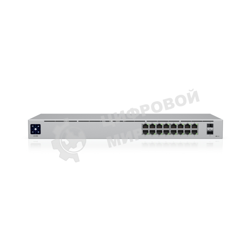 Коммутатор Ubiquiti UniFi USW-16-POE 2SFP 8PoE+ 42W управляемый