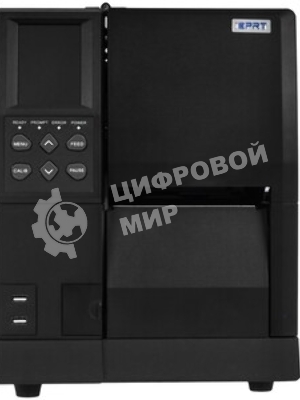 Принтер этикеток термотрансферный iDPRT iX4P Industrial 600 dpi, 102 мм/cек, USB, RS232, USB Host, Ethernet RJ-45, черный