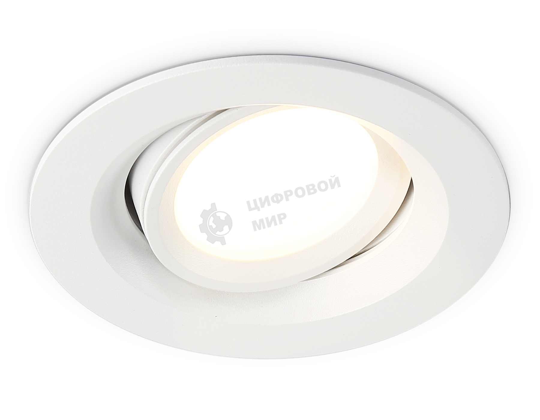Светильник Ambrella light TN1141 WH белый IP44 GU5.3 D95*38