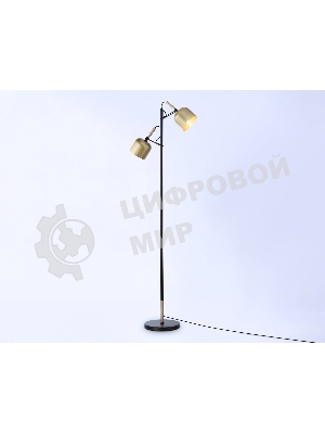 Светильник Ambrella light TR97125/2 GD/BK золото/черный E27*2 max 40W D130*223*1460