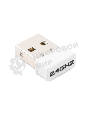 Комплект клавиатура+мышь Gembird KBS-7001-RU беспроводной, USB, 1600 DPI, белый