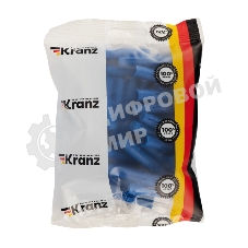 Дюбель распорный Kranz 10х60, синий, пакет (50 шт./уп.)