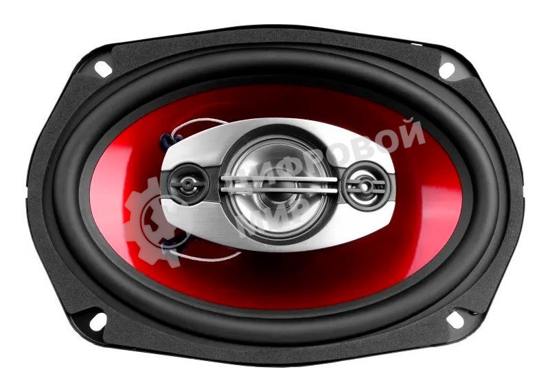 Колонки автомобильные Ural КЛАССИК АС-К6947 200Вт 93дБ 4Ом 15x23см (6x9дюйм) (ком.:2кол.) коаксиальные четырехполосные