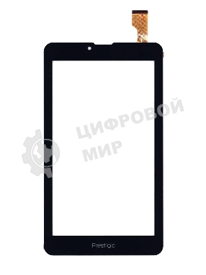 Сенсорное стекло (тачскрин) для Prestigio PMT1157, черное