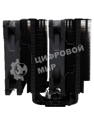 Устройство охлаждения(кулер) Thermalright Peerless Assassin 120 Soc-AM5/AM4/1151/1200/1700 черный 4-pin 25.6dB Al+Cu 750gr Ret (PA120-BLACK)