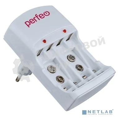 Зарядное устройство Perfeo PF_B4048 PF-VN-421 Ni-MH/CD, 220V, 4 слота, AA/AAA/9V, таймер