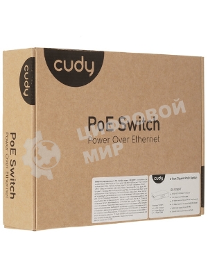 Коммутатор Cudy IG1008P, 8×1 Гбит/с