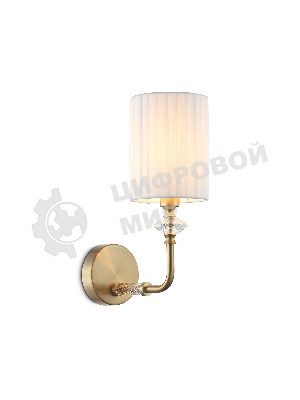 Настенный светильник Ambrella light LH71506 BS/FR латунь/белый матовый E14 max 40W 230*120*310